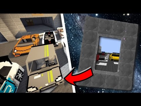 MC Naveed - Minecraft - HOW TO MAKE A PORTAL TO A CAR DIMENSION!! Minecraft