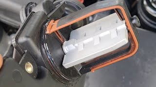 Disaklappe Drosselklappe am M54, M52 Motor ausbauen/tauschen BMW E60, E61, E46 usw.