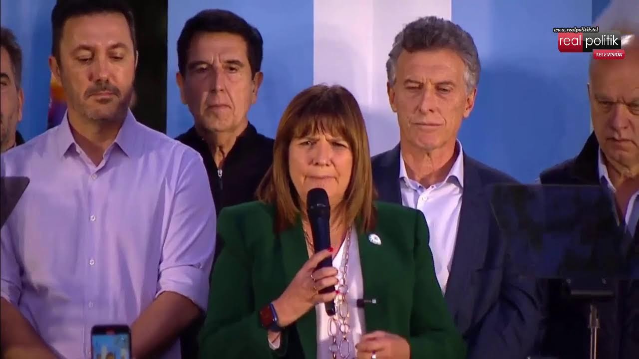 Patricia Bullrich cerró su campaña junto a Mauricio Macri y Rodríguez Larreta en Lomas de Zamora