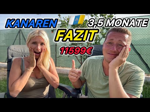 So teuer war unsere Tour 😵 Kosten | Highlights | Pro & Contra | Fazit | Überwintern auf den Kanaren