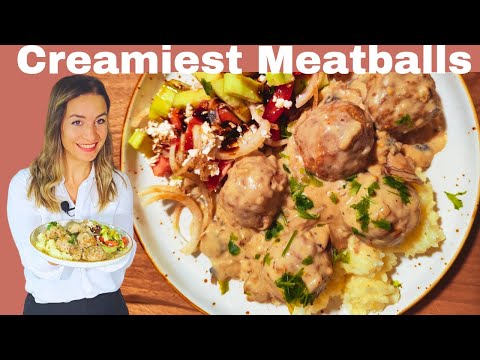 What's the SECRET to 30 MIN Mushroom Sauce Meatballs?