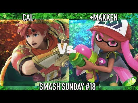 Cal (Roy) vs. +Makken (Inkling, Roy) - Smash Sunday #18