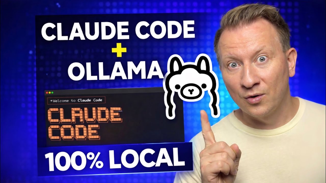 Video thumbnail for Video Tutorial: Claude Code with Local LLMs: Ollama Full Tutorial
