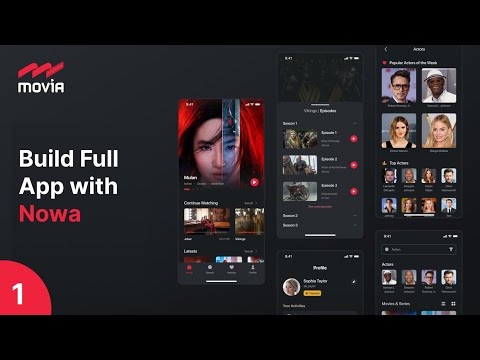 Getting Data From API with AI - Build Full Movie App with Nowa (Part 1)