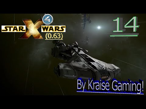 Ep:14 - Raids On The Black Sun! - X4 - Star Wars: Interworlds Mod 0.63 /w Music! - By Kraise Gaming!