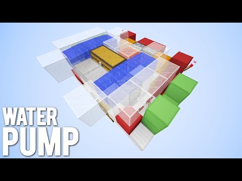 Insane Minecraft Water Farm - Mumbo Jumbo Builds Automatic Filling Station!