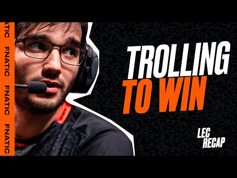 TROLLING TO WIN! | LEC 2020 Spring Highlights - FNC vs OG