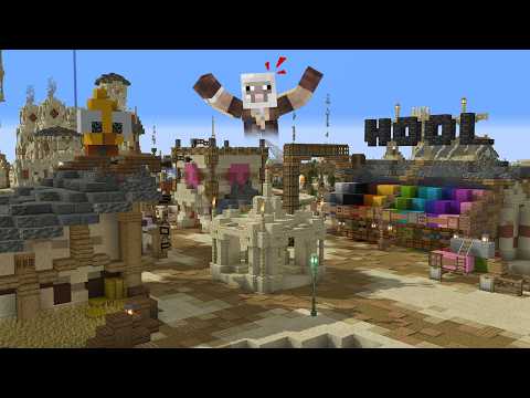 I Built a Market Square for Every Barn Animal Farm in Minecraft!