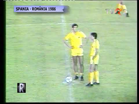 1986 Spain v Romania - Highlights (UEFA Euro 1988 qualifying)