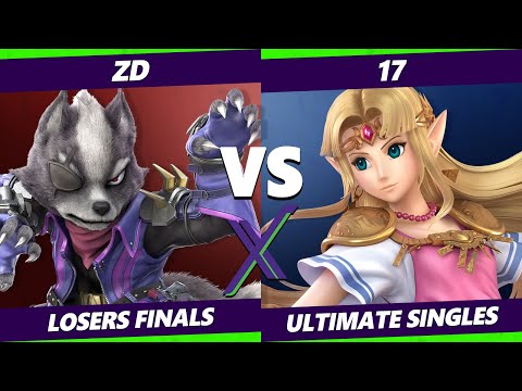 S@X 353 Onine Losers Finals - ZD (Wolf) Vs. 17 (Zelda) Smash Ultimate - SSBU