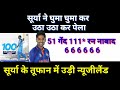 सूर्य कुमार ने ठोका शतक घुमा घुमा कर उ�