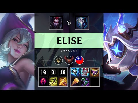 Elise Jungle vs Kindred - TW Grandmaster Patch 25.14