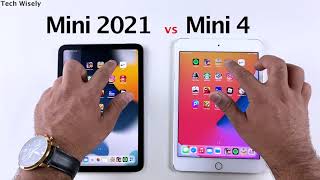 iPad Mini 2021 vs Mini 4 SPEED TEST