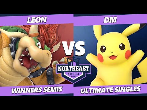 Northeast Arena Winners Semis - Leon (Bowser) Vs. DM (Pikachu) Smash Ultimate SSBU