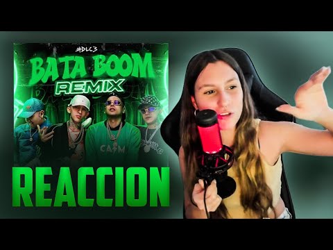 ATHHE REACCIONA A: BATABOOM REMIX - Papichamp, Salastkbron, Gusty dj, Cotto Rng
