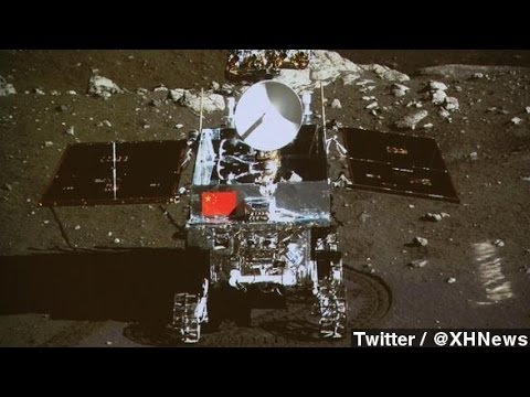 中国のムーンローバーが最初の写真を送り返す (China's Moon Rover Sends Back First Photos)