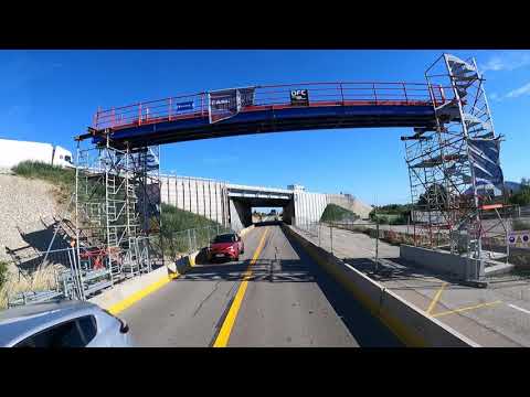 Autostrada. A49 statale E70. France. Valence- Grenoble- Briancone.