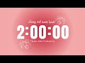 Cherry Red Aura 2 Hour Deep Focus Timer No Music Bold Productivity
