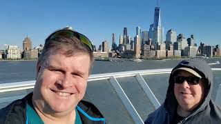 Norwegian Dawn Departure from New York City on Transatlantic Cruise