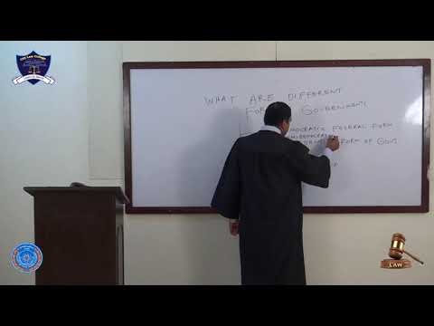 Principles of Political science Lecture-3-A(LLB 5 Years Program Part-I)