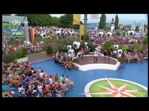HD - Me and the Heat feat. Dante Thomas - Miss California - ZDF Fernsehgarten (04.07.2010)