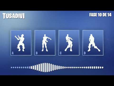 Guess The Fortnite Dance Name By The Sound   Music #1   Fortnite challenge