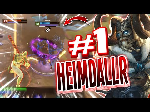 I Watched the NUMBER 1 Heimdallr Player in Smite... He's Insane