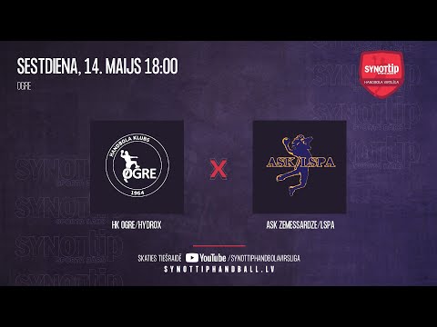 HK Ogre/HYDROX - ASK Zemessardze/LSPA | SynotTip handbola virslīga 2021/2022
