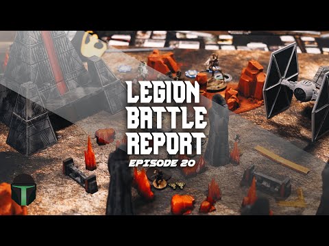 Star Wars Legion Battle Report Episode 20 (Iden ISF Inferno Kallus vs. Leia Jyn Sabine Clan Wren)