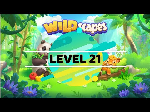 Wildscapes Gameplay Walkthrough - Level 21