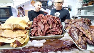 Unreal KOSOVO SLOW FOOD!! Veal Neck & Ribs at Restaurant Adriani | Ferizaj, Kosovo