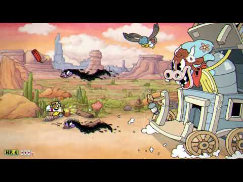 Cuphead DLC - Esther Winchester boss fight glitch lol
