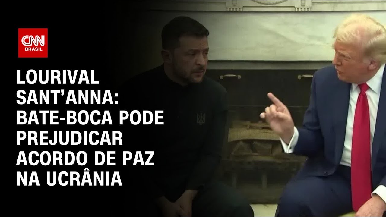 Lourival Sant’Anna: Bate-boca pode prejudicar acordo de paz na Ucrânia | CNN PRIME TIME