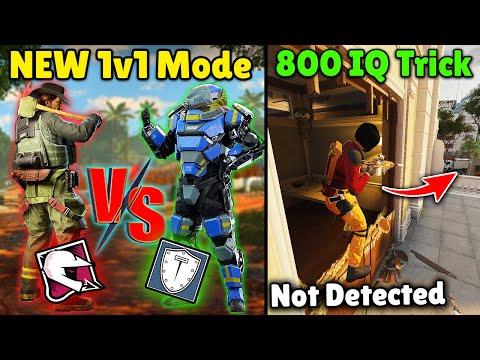 NEW *1v1* ONLY Mode Coming to R6S | 800 IQ Spawn Peek On Consulate - Rainbow Six Siege