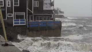 preview picture of video 'Hurricane Sandy Marblehead Massachusetts Front Street'