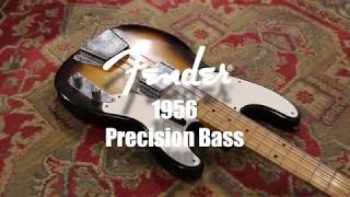 Video thumbnail for 1956 Fender Precision Bass - Andy Baxter Bass & Guitars, London by Andy Baxter Bass & Guitars