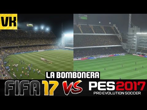 FIFA 17 VS PES 2017 STADIUM COMPARISON: La Bombonera (Boca Juniors) #6