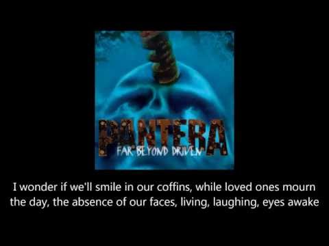 Pantera - I'm Broken (Lyrics)