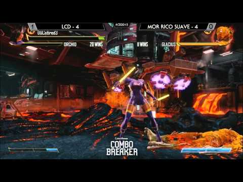 Killer Instinct Saucey Suite @ Combo Breaker 2015 - GamerLCD vs MOR Rico Suave [720p/60fps]