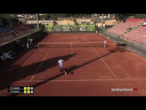 Highlights Matteucci Caregaro - Campionato Tennis Serie A1 2016