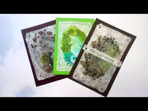 Master the Art of Gel Press: with Elements, Versafine, and Alcohol Inks!
