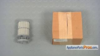 How To: Bosch, Thermador, Gaggenau Filter Basket 00645038