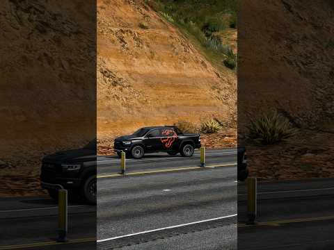 1200HP TRX TURNS A POLICE STOP INTO AN INSANE ESCAPE #mopar #dodge #srt #hellcat #v8 #trackhawk #trx