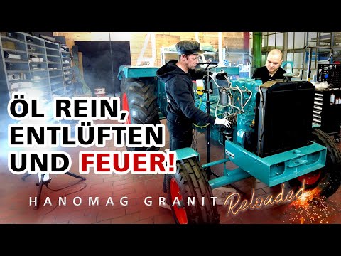 Traktor-Motor zusammengebaut - springt er an? | Hanomag Granit Reloaded