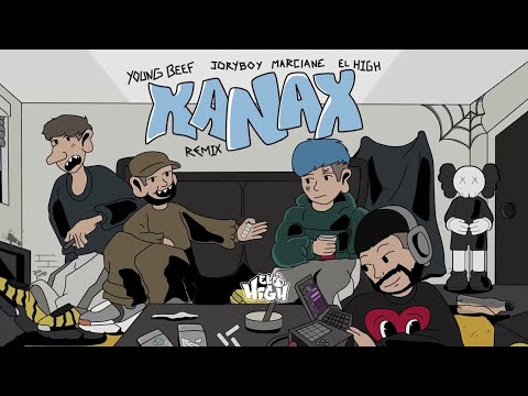XANAX REMIX - El High x @YUNGBEEFNOCAP  x @Marcianeke.22  x @JORYBOYT  [VISUAL AUDIO]