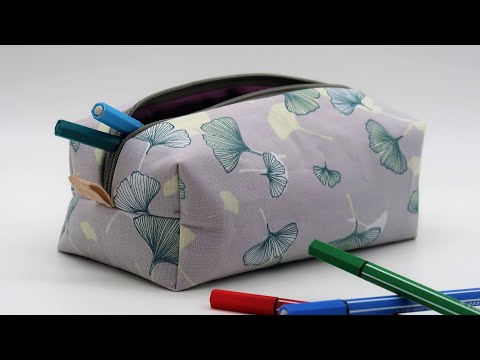 Sewing instructions for a pencil case | pencil case
