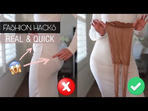 FASHION HACKS 2021 that will CHANGE YOUR LIFE | QUICK & EASY DYI tips