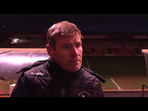 Post-match | Tony Sweeney | Port Vale 2-0 Pools