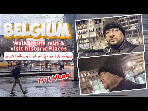 Explore ANTWERP Belgium in Rain | Historical Places & Walking Tour