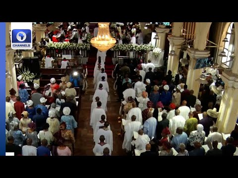 Burial Ceremony In Honour Of Christopher Kolade